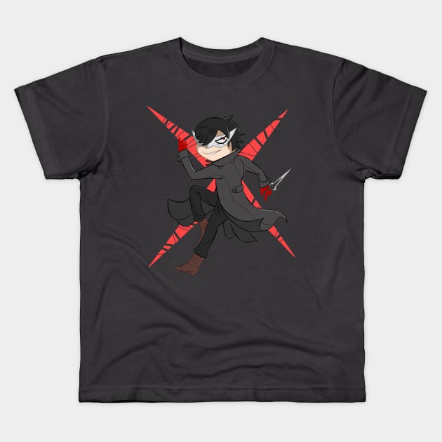 Heart Thief - 71 Kids T-Shirt by MarshmallowAmy